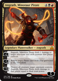Angrath, Minotaur Pirate (Foil)