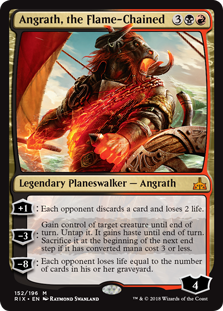 Angrath, the Flame-Chained (Foil)
