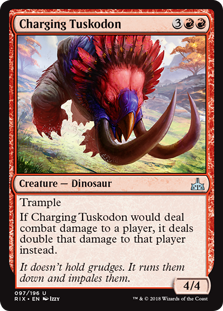 Charging Tuskodon (Foil)