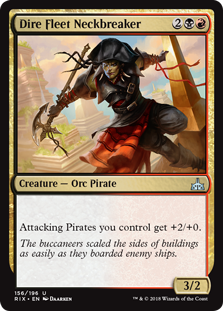 Dire Fleet Neckbreaker (Foil)