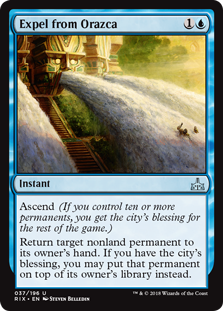 Expel from Orazca (Foil)
