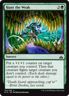 Hunt the Weak (Foil)