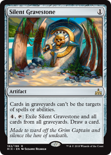 Silent Gravestone (Foil)