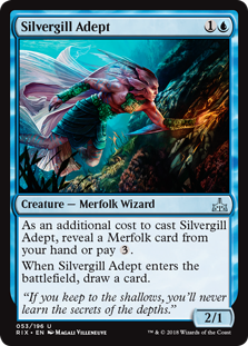 Silvergill Adept (Foil)