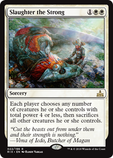 Slaughter the Strong (Foil)