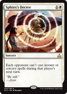 Sphinx's Decree (Foil)