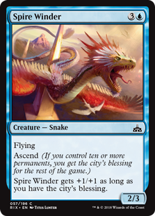Spire Winder (Foil)