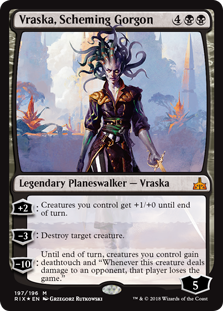 Vraska, Scheming Gorgon (Foil)