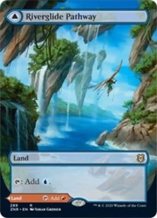 Riverglide Pathway // Lavaglide Pathway (Borderless) (Foil)