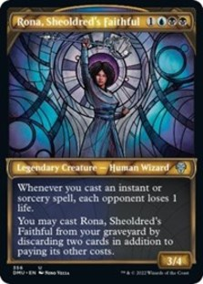 Rona, Sheoldred's Faithful (Textured Foil) (Foil)