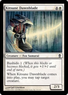 Kitsune Dawnblade (Foil) Kitsune Dawnblade (Foil)