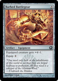 Barbed Battlegear (Foil)