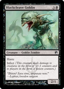 Blackcleave Goblin (Foil)