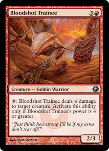 Bloodshot Trainee (Foil)