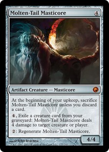 Molten-Tail Masticore (Foil)