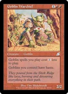 Goblin Warchief (Foil)