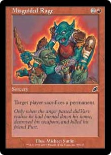 Misguided Rage (Foil)