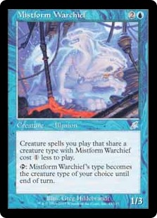 Mistform Warchief (Foil)