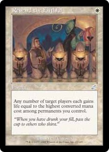 Reward the Faithful (Foil) Reward the Faithful (Foil)