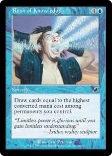 Rush of Knowledge (Foil) Rush of Knowledge (Foil)