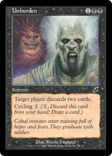 Unburden (Foil) Unburden (Foil)