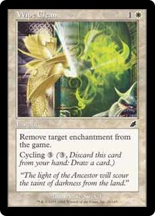 Wipe Clean (Foil) Wipe Clean (Foil)