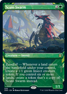 Scute Swarm (Showcase) (Foil)