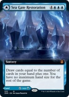 Sea Gate Restoration // Sea Gate, Reborn (Extended Art) (Foil)