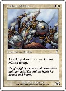 Ardent Militia (Foil)
