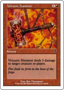 Volcanic Hammer (Foil)