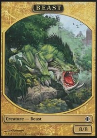 Beast Token - Shards of Alara