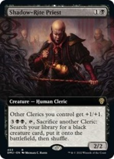 Shadow-Rite Priest (Extended Art) (Foil)