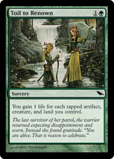 Toil to Renown