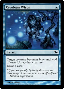 Cerulean Wisps (Foil)