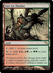Fire-Lit Thicket (Foil)