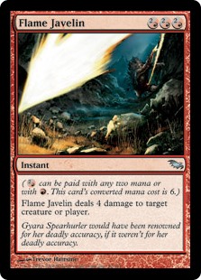 Flame Javelin (Foil)