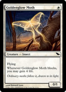 Goldenglow Moth (Foil)