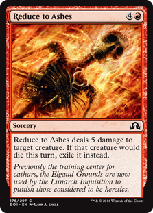 Reduce to Ashes Reduce to Ashes