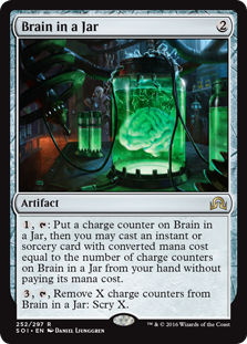 Brain in a Jar (Foil)