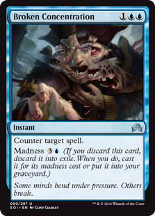 Broken Concentration (Foil)