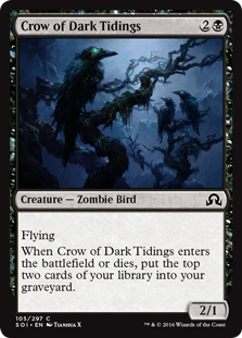 Crow of Dark Tidings (Foil)