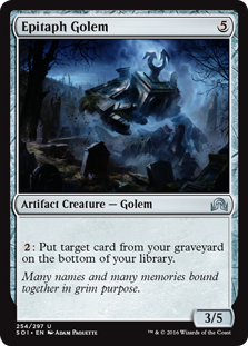Epitaph Golem (Foil)