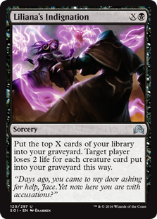 Liliana's Indignation (Foil)