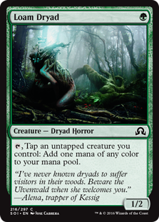 Loam Dryad (Foil)