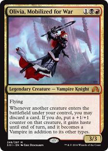 Olivia, Mobilized for War (Foil)