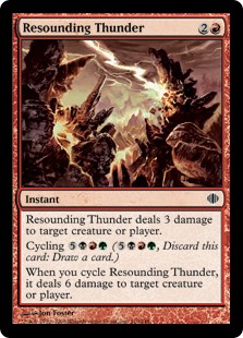 Resounding Thunder (Foil) Resounding Thunder (Foil)