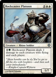 Rockcaster Platoon (Foil) Rockcaster Platoon (Foil)