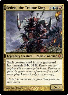 Sedris, the Traitor King (Foil) Sedris, the Traitor King (Foil)