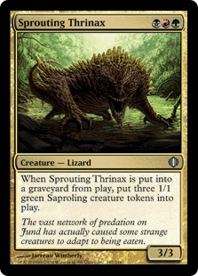 Sprouting Thrinax (Foil) Sprouting Thrinax (Foil)