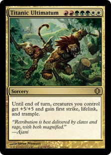 Titanic Ultimatum (Foil) Titanic Ultimatum (Foil)
